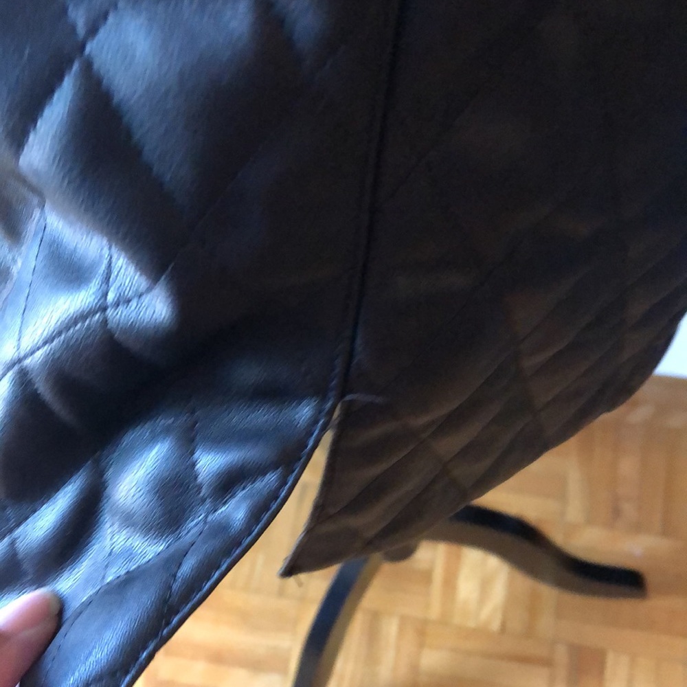 ZARA faux leather skirt - Picture 6 of 8
